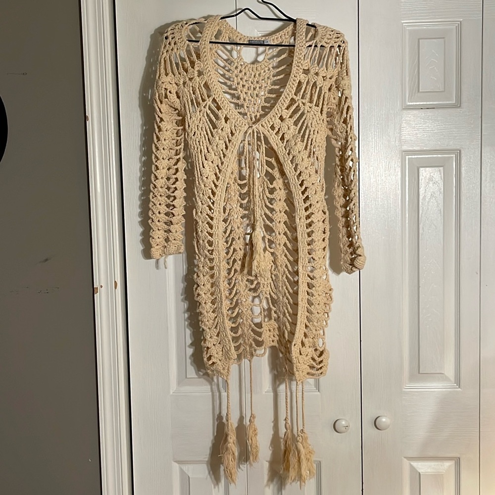 Earthbound S/M sized Long Sweater/Cover-up